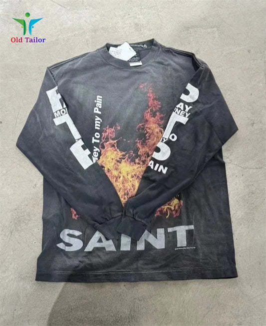 Saint Flame Washed Tee
