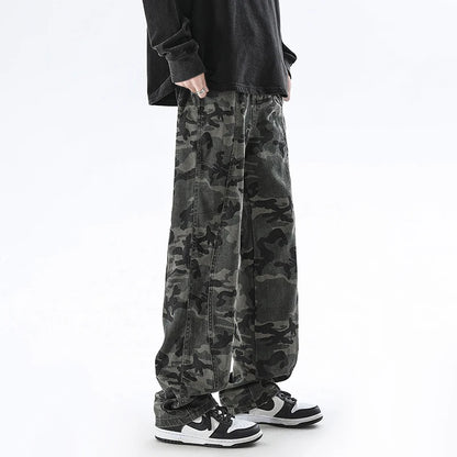 Grey Cargo Jeans