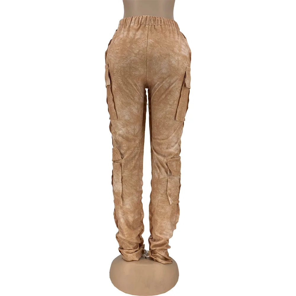 Tie-Dye Cargo Pants