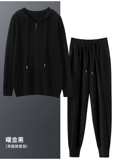 Cashmere Hoodie Set