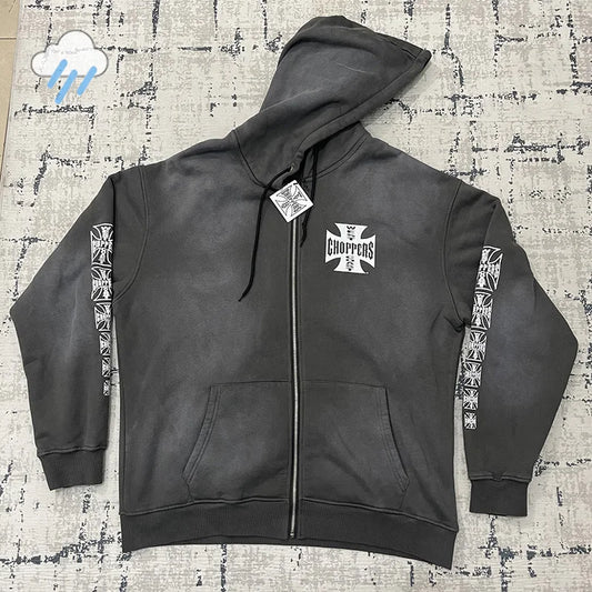Vintage West Coast Zipper Hoodie