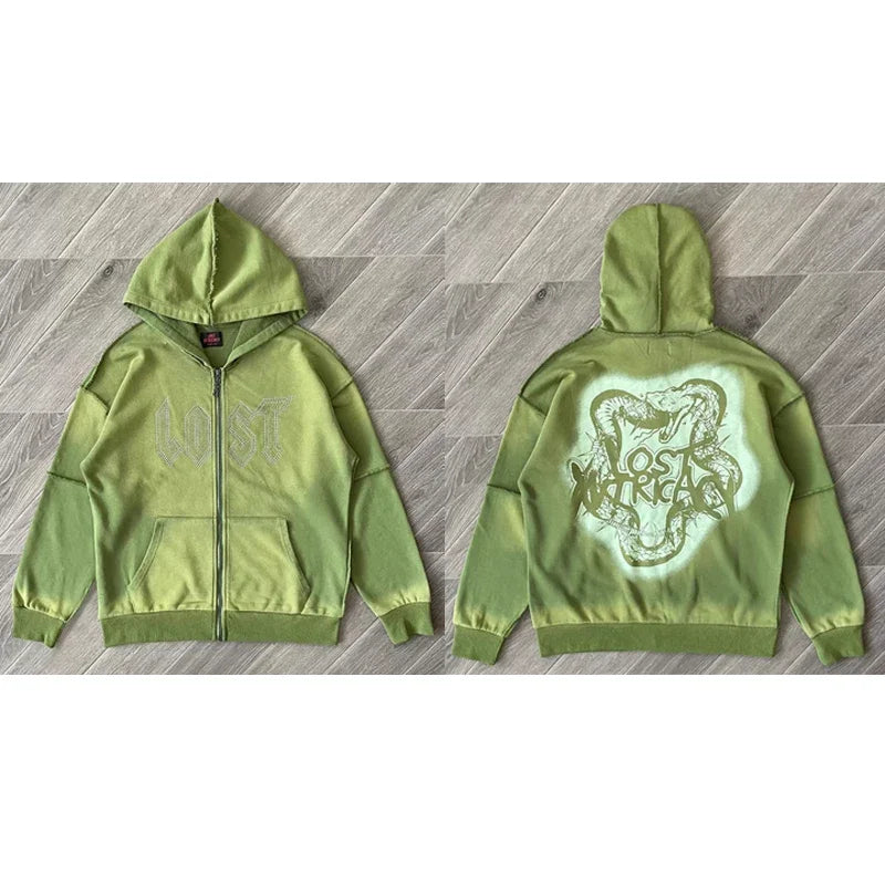 Skull Hoodie Set