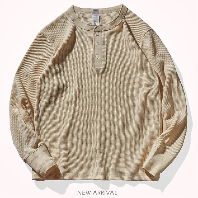 Men’s Heavyweight Henley Shirt
