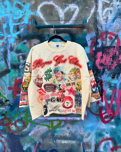 Y2K Punk Rock Printed Tee