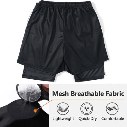 Summer Fitness Basketball Shorts Men