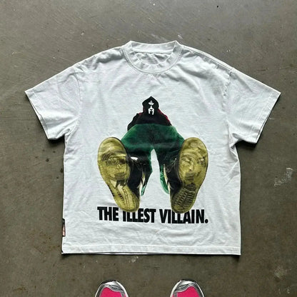 Y2K Gothic Oversized Tee