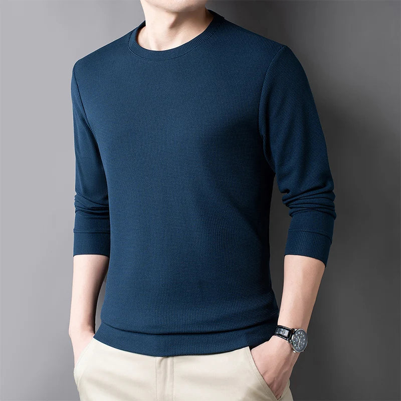 Casual Men’s Waffle T-Shirt