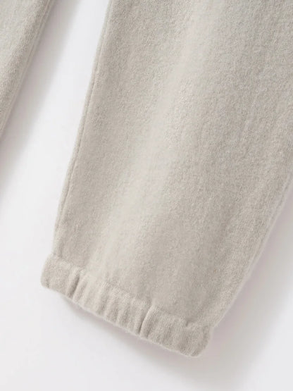 Cashmere Hooded Cardigan Set