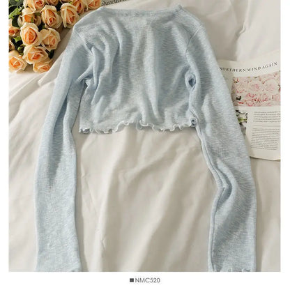 Bow Lace Crop Top