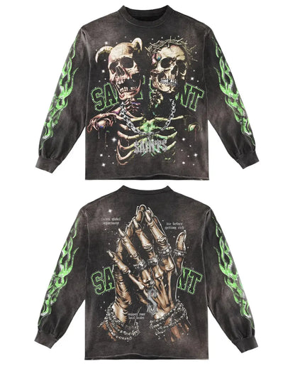 Vintage Graphic Long Sleeve Tee