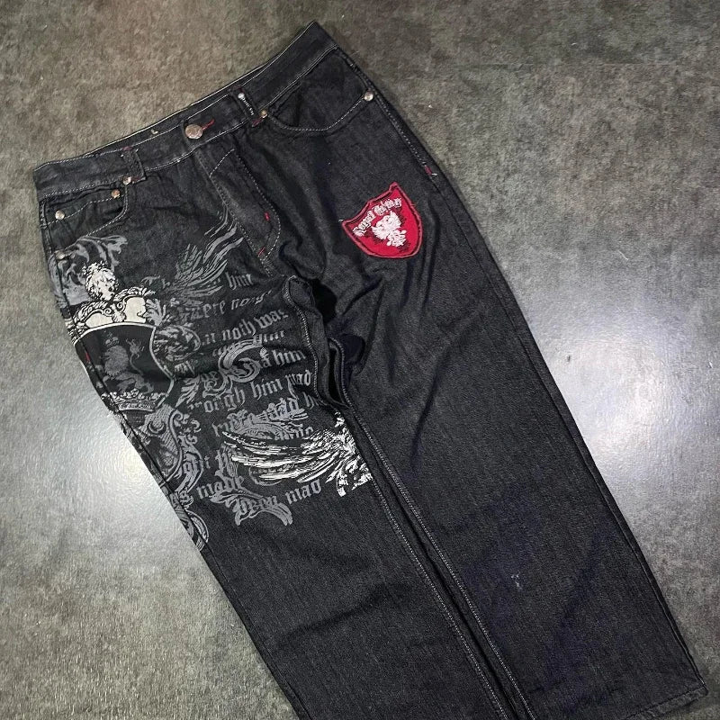 Y2K Vintage Baggy Cargo Jeans