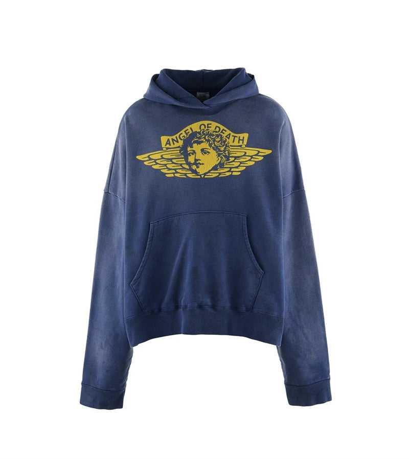 Angel Of Death Washed Hoodie