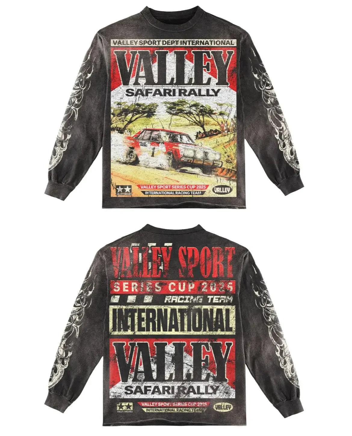 Vintage Graphic Long Sleeve Tee