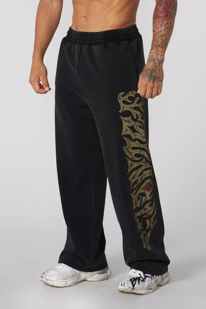 Men’s Cycling Printed Pants