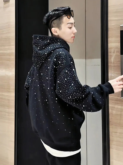 Unisex Rhinestone Hoodie
