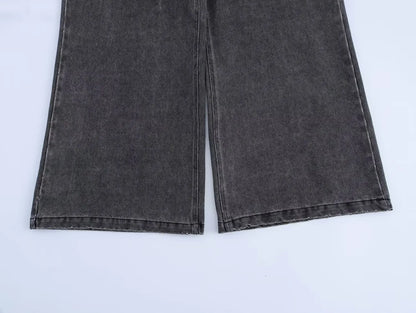 Two-Piece Denim Streetwear Outfit