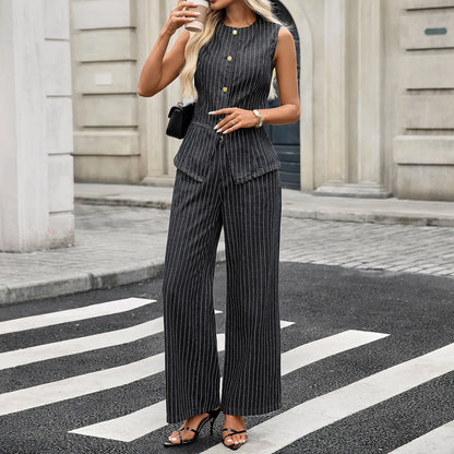 Two-Piece Vest Set