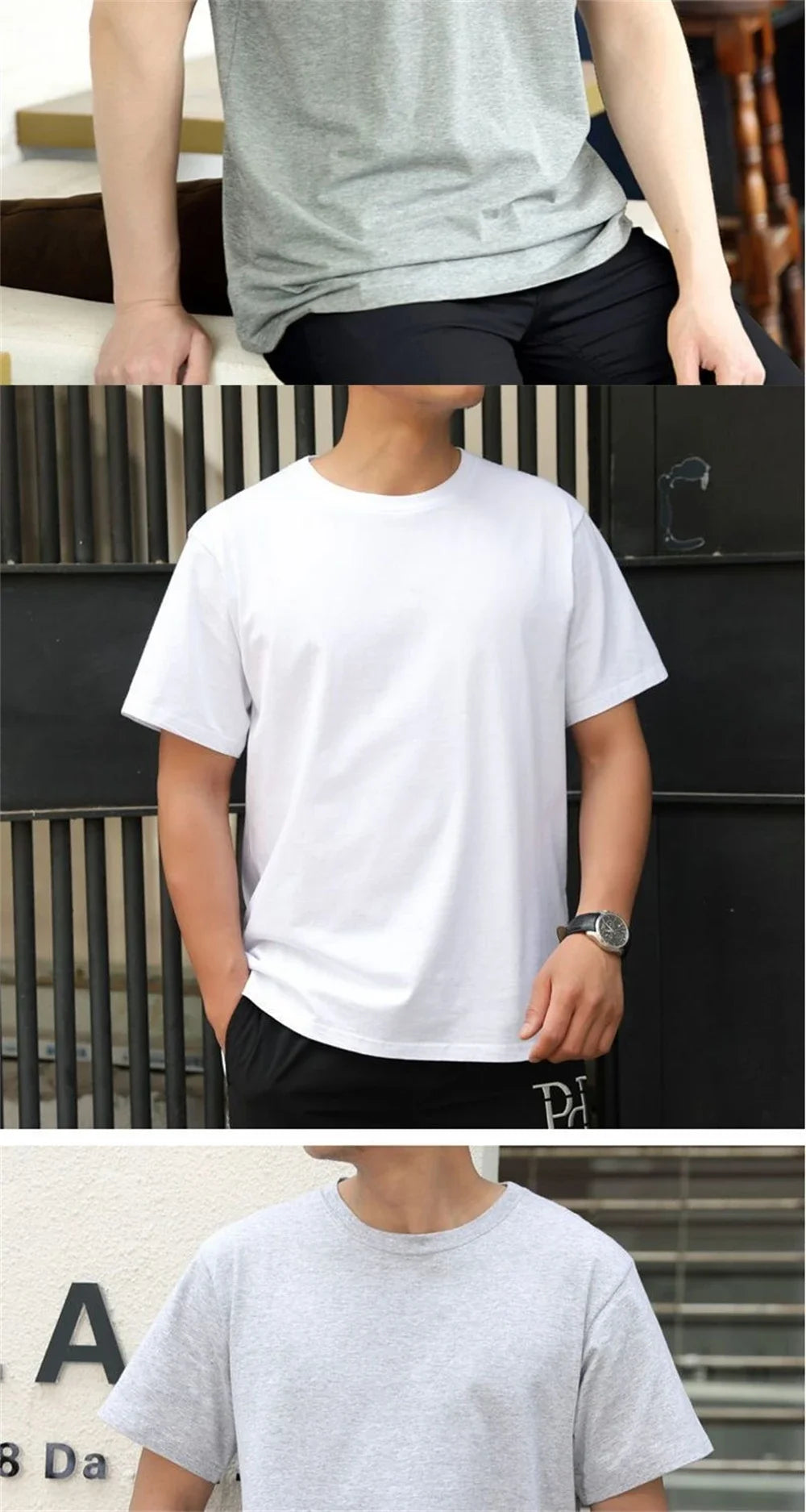 Unisex Casual Couple Tops