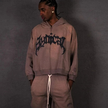 Y2K Zip Unisex Hoodie