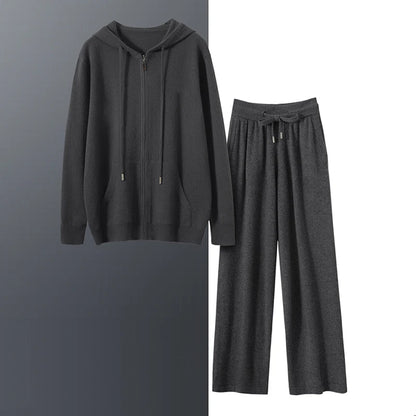 Cashmere Hoodie Set