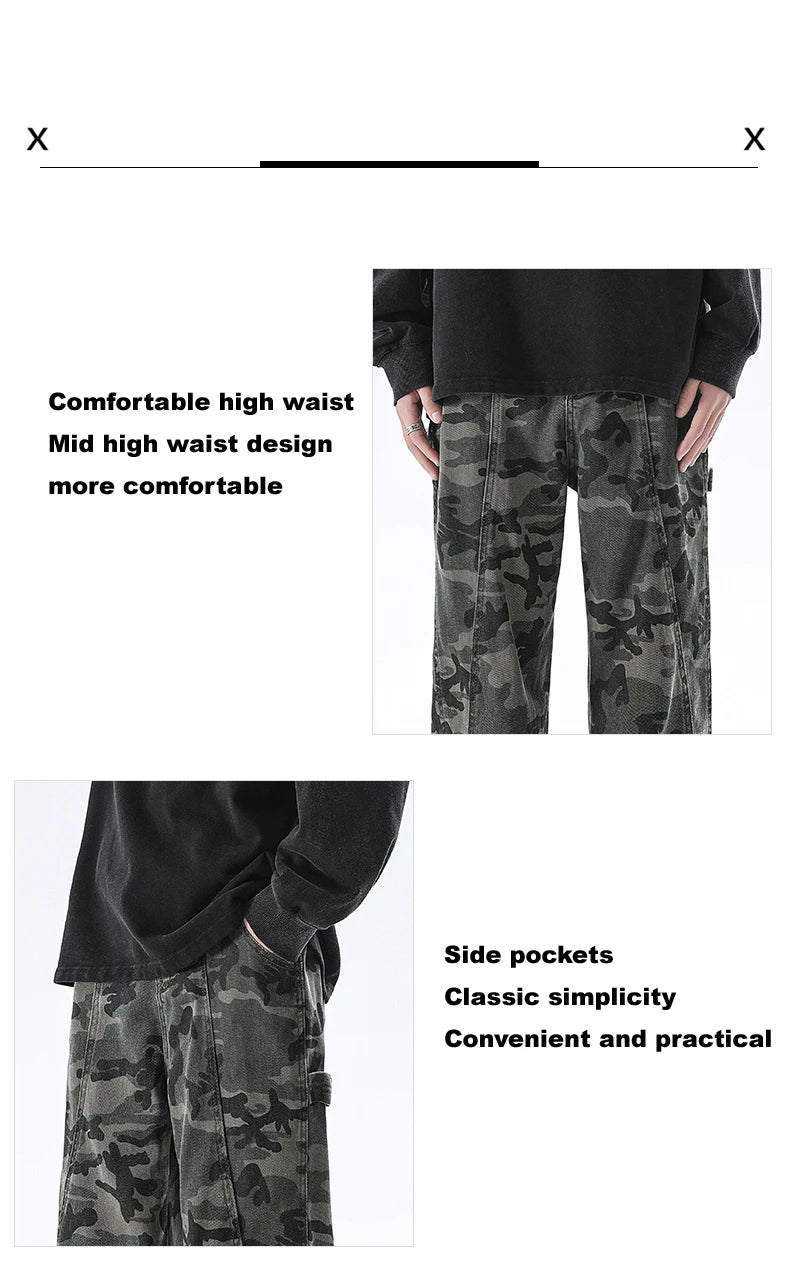 Grey Cargo Jeans