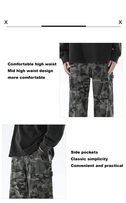 Grey Cargo Jeans
