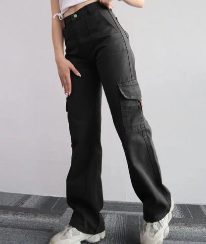 Y2K Wide Leg Cargo Streetwear Pants