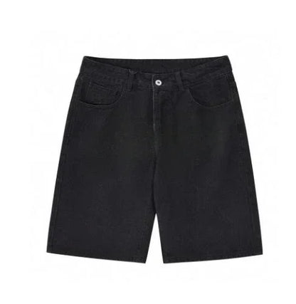 Skeleton Denim Shorts