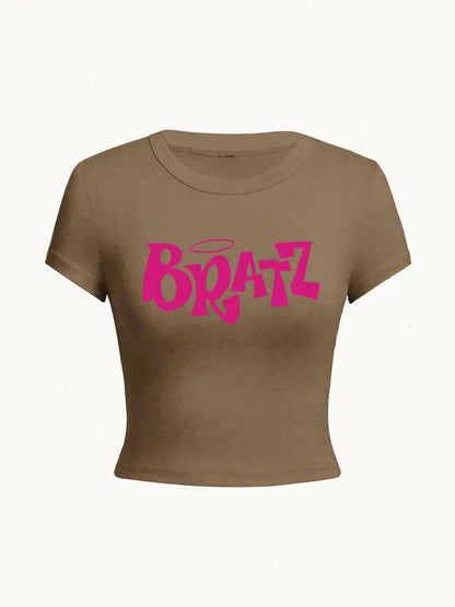 Y2K Bratz Crop T-Shirt