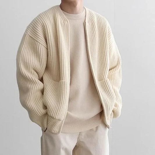 Men Zipper Sweater