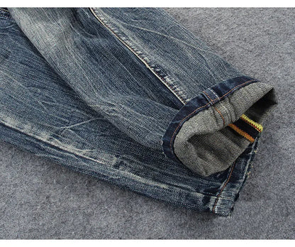 Men’s Retro Ripped Jeans