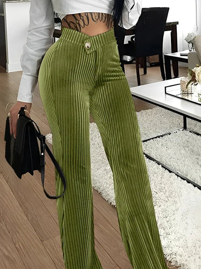 Corduroy Wide Pants