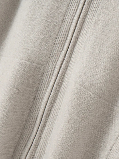 Cashmere Hooded Cardigan Set