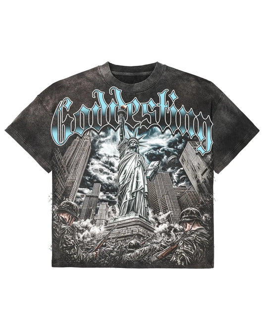 Y2K Gothic Streetwear Tee