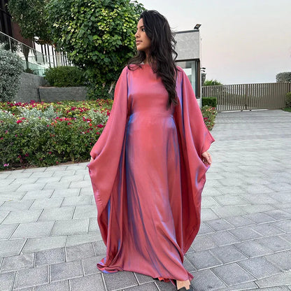 Shiny Colourful Abaya