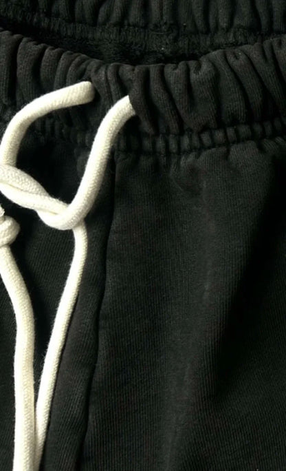 Retro Loose Drawstring Shorts