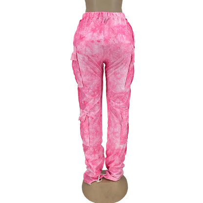 Tie-Dye Cargo Pants