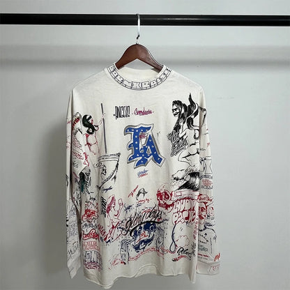 Saint Graffiti Long Sleeve Tee