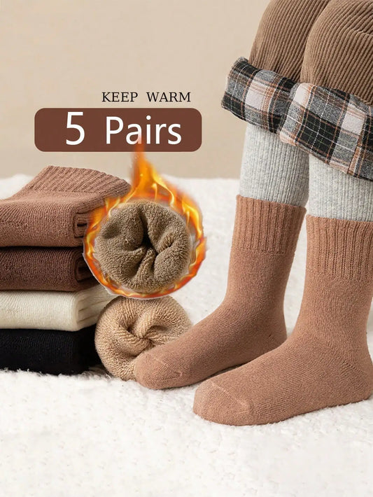 Children Fleece Lined Socks