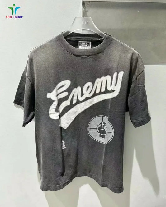 SAINT Public Enemy Washed T-Shirt