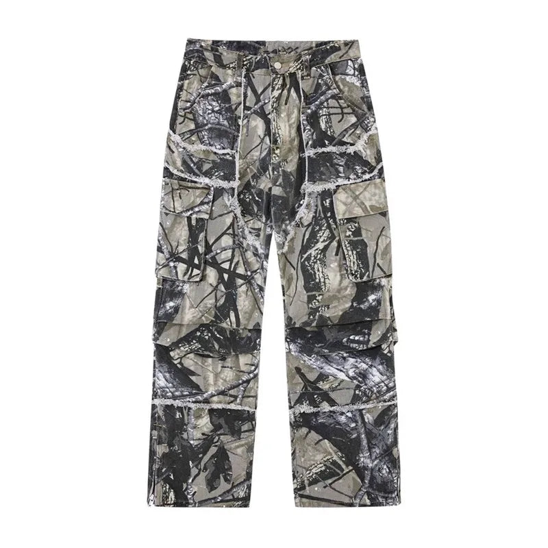 Y2K Flare Cargo Pants
