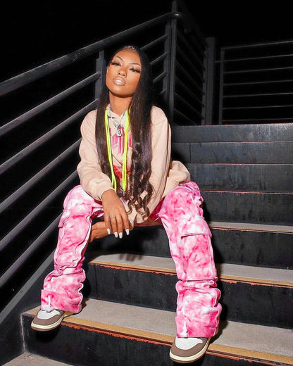 Tie-Dye Cargo Pants