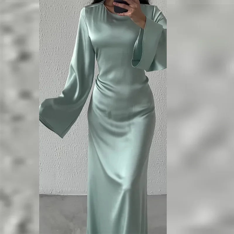 Slim Fit Abaya Dress