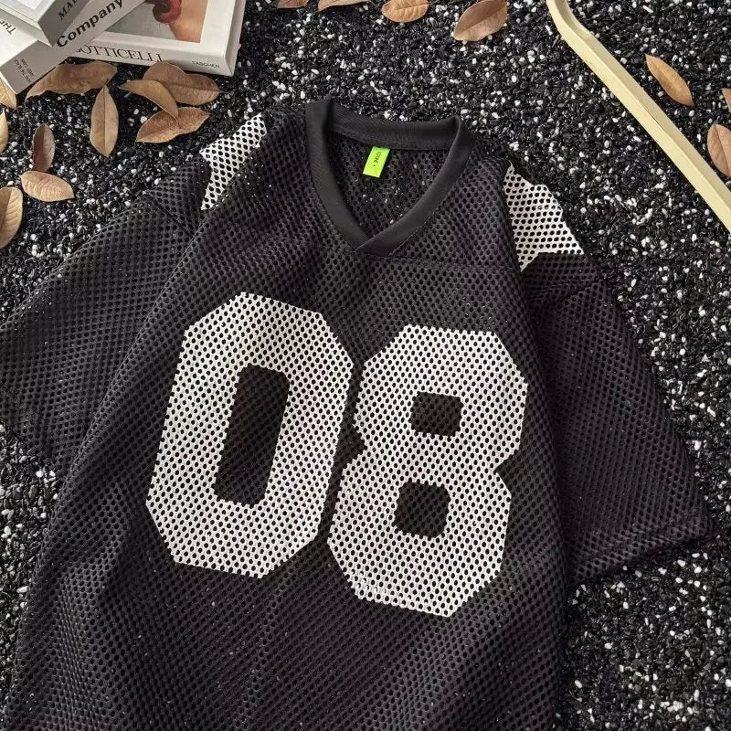 Retro Mesh Summer Tee