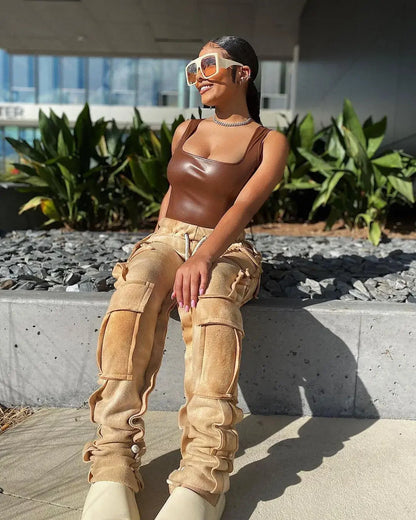 Tie-Dye Cargo Pants