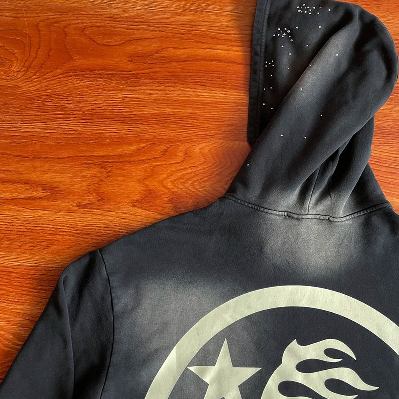 HS Diamond Washed Hoodie
