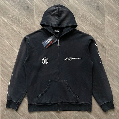 HS Casual Zipper Hoodie