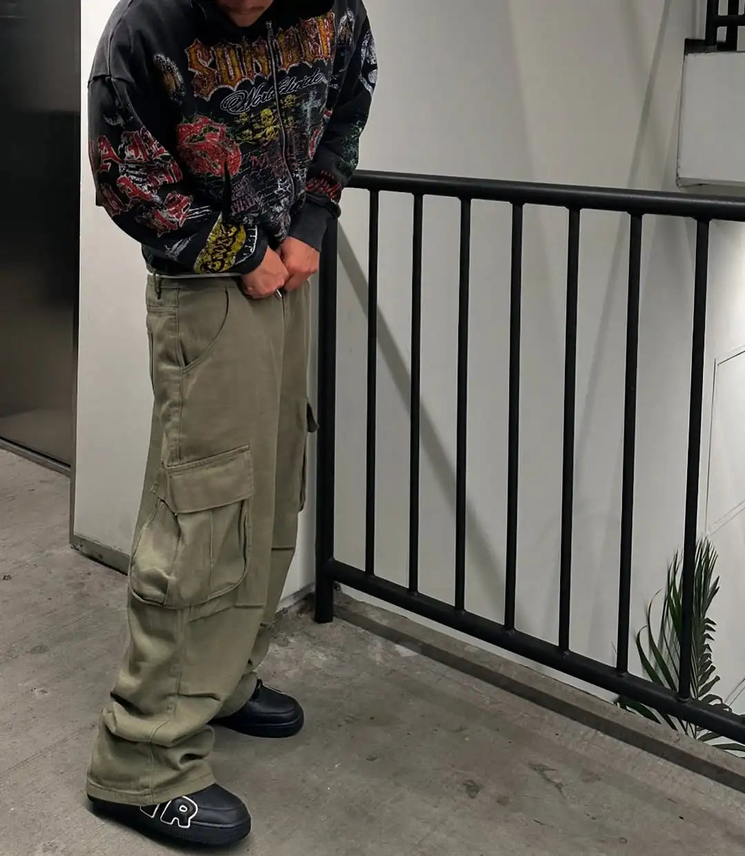 Retro Street Hip-Hop Hoodie