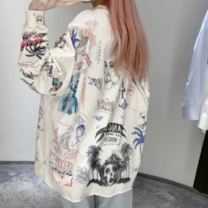 Saint Graffiti Long Sleeve Tee