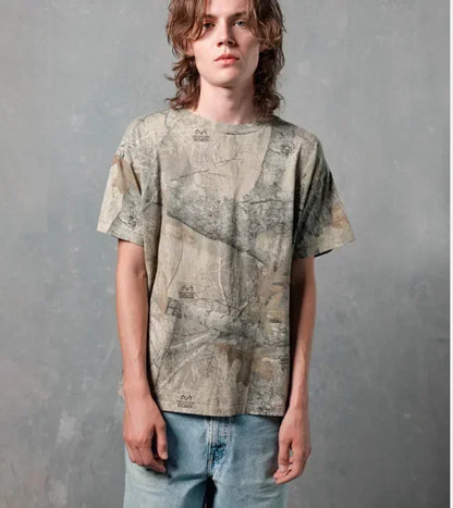 Y2K Camo Graphic Streetwear